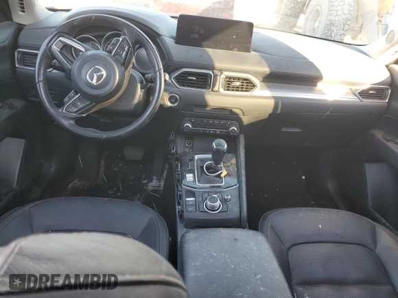 2022 Mazda CX-5 2.5 S Preferred Package with VIN JM3KFBCM0N1591439, listed as a Copart auction lot 45054655 with 56,498 mi miles and Salvage Title. Bid and sale history available at carsss.com. Image 8.