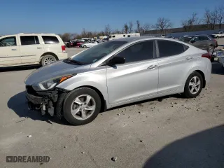 2015 Hyundai Elantra SE with VIN KMHDH4AE3FU440741, listed as a Copart auction lot 48994245 with 196,732 mi miles and Salvage Title. Bid and sale history available at carsss.com. Image 1.