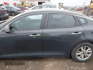 2016 Kia Optima LX with VIN KNAGT4L37G5070799, listed as a IAAI auction lot 41963239 with 116,308 mi miles. Bid and sale history available at carsss.com. Image 14.