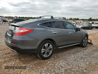 2013 Honda Crosstour EX-L with VIN 5J6TF2H54DL000301, listed as a Copart auction lot 69666784 with 140,741 mi miles and Salvage Title. Bid and sale history available at carsss.com. Image 3.