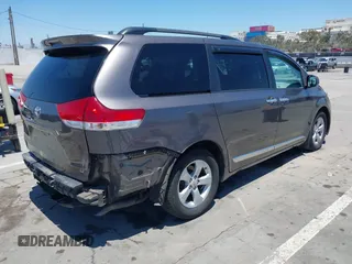 2011 Toyota Sienna LE AAS with VIN 5TDKK3DC3BS049461, listed as a IAAI auction lot 42629071 with 122,023 mi miles and . Bid and sale history available at DreamBid. Image 4.