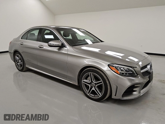 2020 Mercedes-Benz C 300 with VIN 55SWF8EB8LU323346, listed as a Copart auction lot 50419325 with 44,605 mi miles and Clean Title. Bid and sale history available at DreamBid. Image 4.