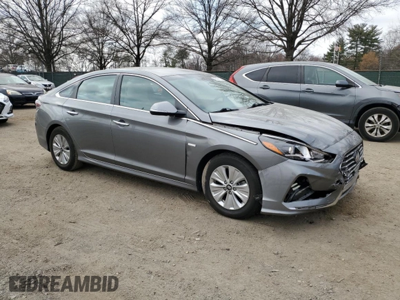 2018 Hyundai Sonata Hybrid SE with VIN KMHE24L32JA078624, listed as a Copart auction lot 49374195 with 73,295 mi miles and Salvage Title. Bid and sale history available at carsss.com. Image 4.