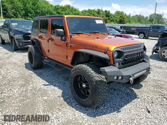 2011 Jeep Wrangler Unlimited Rubicon with VIN 1J4HA6H12BL584493, listed as a Copart auction lot 61765735 with 151,175 mi miles and Salvage title. Bid and sale history available at DreamBid. Image 13.