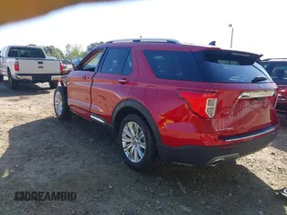 2021 Ford Explorer Limited with VIN 1FMSK7FH8MGB67160, listed as a IAAI auction lot 42030076 with 44,760 mi miles. Bid and sale history available at carsss.com. Image 3.