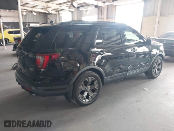 2018 Ford Explorer Sport with VIN 1FM5K8GT8JGB63417, listed as a IAAI auction lot 42580264 with 106,103 mi miles and . Bid and sale history available at DreamBid. Image 4.