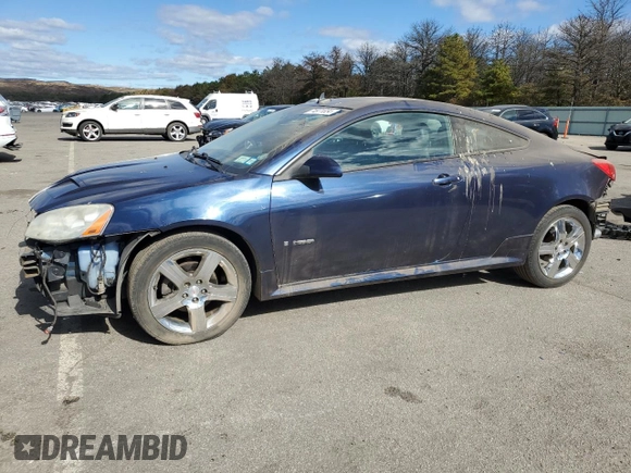2008 Pontiac G6 GXP with VIN 1G2ZM177X84198101, listed as a Copart auction lot 74971834 with 46,765 mi miles and Salvage Title. Bid and sale history available at carsss.com. Image 1.