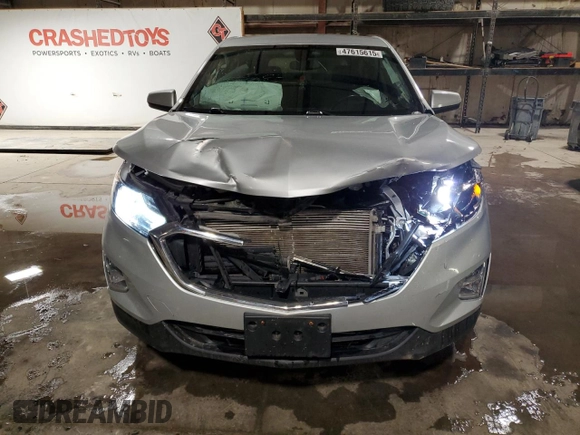 2018 Chevrolet Equinox LT with VIN 3GNAXSEV2JL375447, listed as a Copart auction lot 47615615 with 72,676 mi miles and Salvage Title. Bid and sale history available at carsss.com. Image 5.