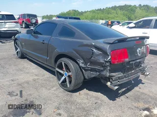 2007 Ford Mustang GT Deluxe with VIN 1ZVFT82H575237242, listed as a IAAI auction lot 42011930 with 223,858 mi miles. Bid and sale history available at carsss.com. Image 3.