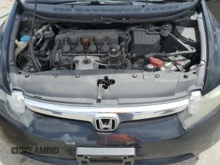 2008 Honda Civic LX with VIN 2HGFA16528H355518, listed as a Copart auction lot 58715425 with 163,409 mi miles and Salvage title. Bid and sale history available at DreamBid. Image 11.