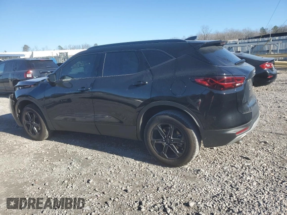 2023 Chevrolet Blazer LT with VIN 3GNKBDRS8PS181244, listed as a Copart auction lot 88360325 with 34,254 mi miles and Salvage title. Bid and sale history available at DreamBid. Image 2.