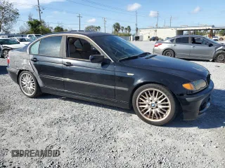 2003 BMW 3 Series 330i with VIN WBAEV534X3KM25248, listed as a Copart auction lot 43008435 with 0 mi miles and Clean Title. Bid and sale history available at carsss.com. Image 4.