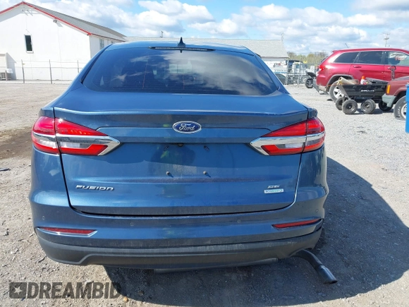 2019 Ford Fusion SE with VIN 3FA6P0HD3KR230962, listed as a IAAI auction lot 42053949 with 89,598 mi miles. Bid and sale history available at carsss.com. Image 16.