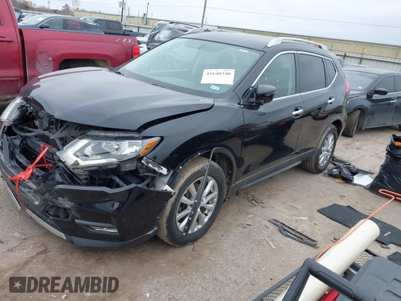 2018 Nissan Rogue S with VIN KNMAT2MTXJP615482, listed as a IAAI auction lot 41640340 with 103,940 mi miles and . Bid and sale history available at carsss.com. Image 18.