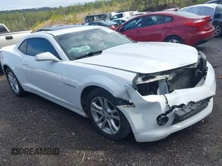 2014 Chevrolet Camaro LT with VIN 2G1FB1E30E9284572, listed as a IAAI auction lot 41738664 with 103,346 mi miles. Bid and sale history available at carsss.com. Image 1.