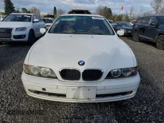 2002 BMW 5 Series 525iA with VIN WBADT43412GY44358, listed as a Copart auction lot 50822295 with 0 mi miles and Salvage Title. Bid and sale history available at carsss.com. Image 5.
