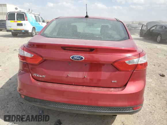2012 Ford Focus SE with VIN 1FAHP3F25CL347602, listed as a Copart auction lot 49047465 with 153,901 mi miles and Salvage Title. Bid and sale history available at carsss.com. Image 6.