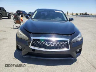 2015 Infiniti Q50 with VIN JN1BV7APXFM341182, listed as a Copart auction lot 63513845 with 146,925 mi miles and Salvage title. Bid and sale history available at DreamBid. Image 5.