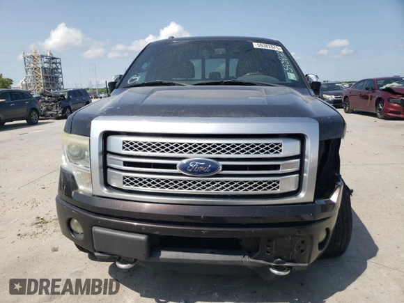 2013 Ford F-150 XL with VIN 1FTFW1ET6DFA57615, listed as a Copart auction lot 59382075 with 226,879 mi miles and Salvage title. Bid and sale history available at DreamBid. Image 5.