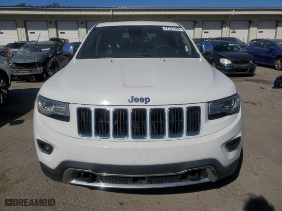 2015 Jeep Grand Cherokee Limited with VIN 1C4RJFBM3FC187099, listed as a Copart auction lot 77577104 with 164,014 mi miles and Non Repairable. Bid and sale history available at carsss.com. Image 5.