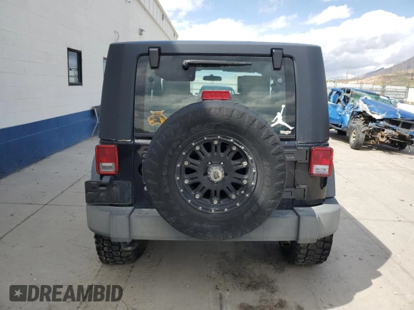 2010 Jeep Wrangler Sport with VIN 1J4AA2D18AL117254, listed as a Copart auction lot 53721405 with 78,745 mi miles and Clean Title. Bid and sale history available at carsss.com. Image 6.