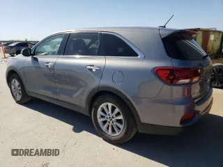 2020 Kia Sorento LX with VIN 5XYPG4A32LG660906, listed as a Copart auction lot 47446555 with 52,358 mi miles and Salvage Title. Bid and sale history available at carsss.com. Image 2.