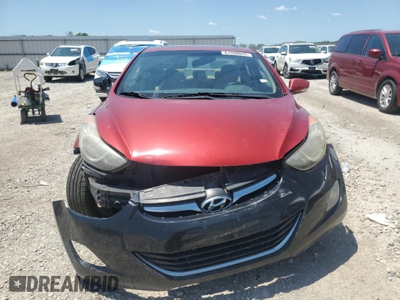 2011 Hyundai Elantra GLS с VIN KMHDH4AE1BU133689, выставлен на аукционе Copart как лот 61598045 с пробегом 144 215 миль миль и Списание • Salvage title. История ставок и продаж доступна на DreamBid. Изображение 5.