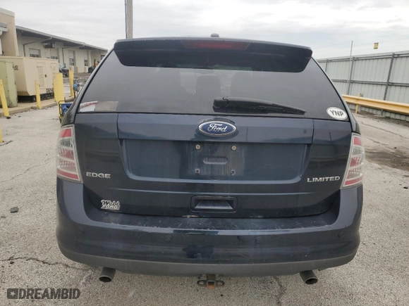 2008 Ford Edge Limited with VIN 2FMDK39C98BB04437, listed as a Copart auction lot 50401055 with 209,252 mi miles and Salvage Title. Bid and sale history available at carsss.com. Image 6.