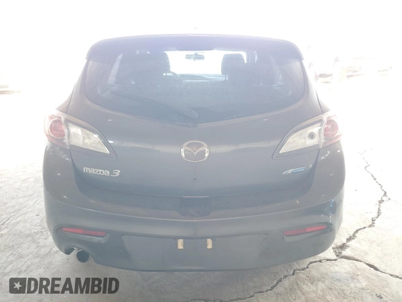 2013 Mazda 3 i Touring with VIN JM1BL1L89D1707749, listed as a Copart auction lot 76125384 with 139,966 mi miles and Salvage title. Bid and sale history available at DreamBid. Image 6.