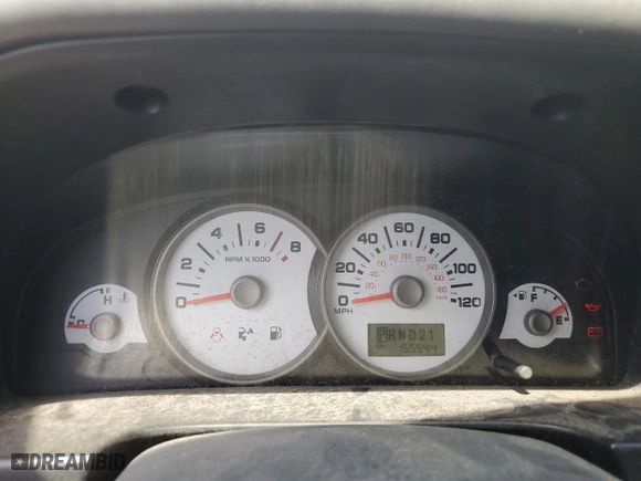 2005 Ford Escape XLT with VIN 1FMYU03165KB30111, listed as a Copart auction lot 46532875 with 155,544 mi miles and Salvage Title. Bid and sale history available at carsss.com. Image 9.