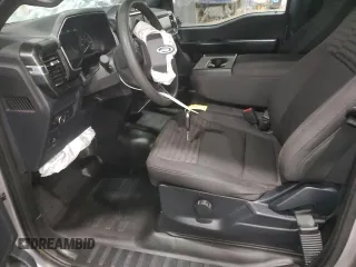 2021 Ford F-150 XL with VIN 1FTEW1EP4MFA06600, listed as a Copart auction lot 43686335 with 56,743 mi miles and Salvage Title. Bid and sale history available at carsss.com. Image 7.