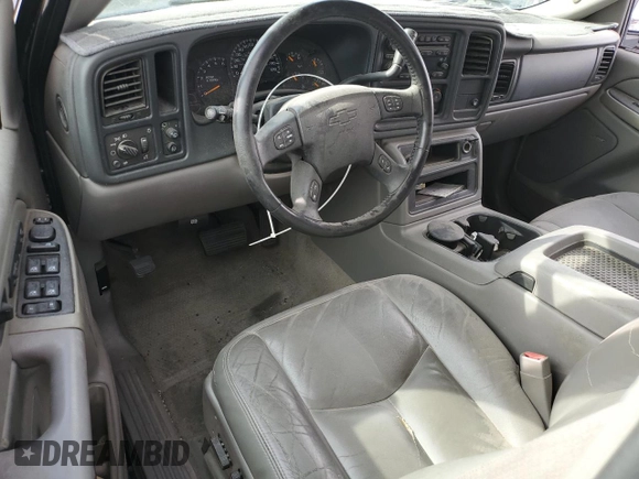 2005 Chevrolet Suburban LT with VIN 3GNEC16Z95G171753, listed as a Copart auction lot 43835725 with 80,160 mi miles and Salvage Title. Bid and sale history available at carsss.com. Image 8.