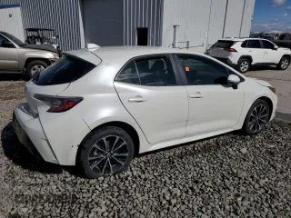 2019 Toyota Corolla Hatchback SE with VIN JTNK4RBE7K3005297, listed as a Copart auction lot 48137475 with 0 mi miles and Salvage Title. Bid and sale history available at carsss.com. Image 3.