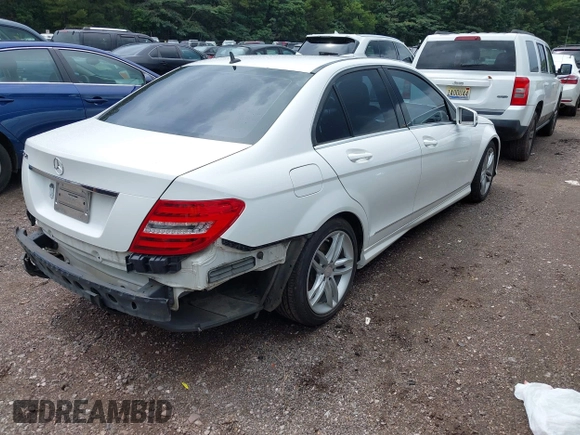 2014 Mercedes-Benz C 250 Sport with VIN WDDGF4HB8EG198230, listed as a IAAI auction lot 42519658 with 152,934 mi miles and . Bid and sale history available at DreamBid. Image 4.