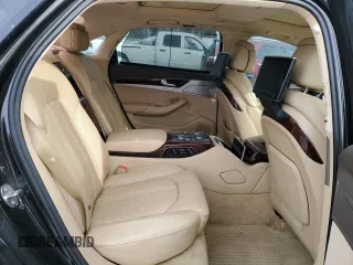 2012 Audi A8 L 6.3L with VIN WAUR4AFD1CN028907, listed as a Copart auction lot 42407755 with 143,701 mi miles and Salvage Title. Bid and sale history available at carsss.com. Image 10.