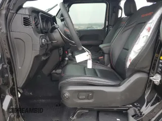 2024 Jeep Wrangler Rubicon X with VIN 1C4RJXFG1RW137055, listed as a Copart auction lot 43633625 with 7,686 mi miles and Clean title. Bid and sale history available at DreamBid. Image 7.