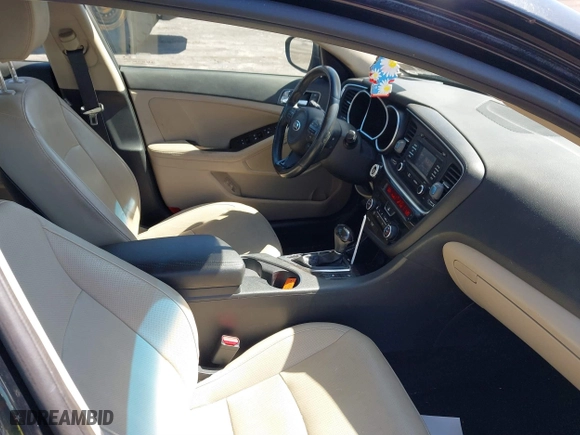 2015 Kia Optima EX with VIN 5XXGN4A76FG427032, listed as a IAAI auction lot 41853276 with 79,110 mi miles. Bid and sale history available at carsss.com. Image 5.