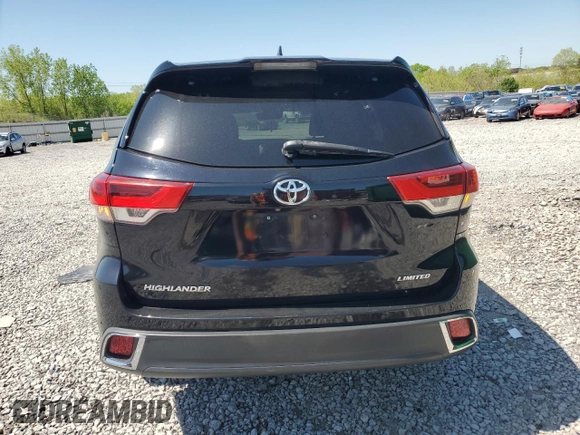 2018 Toyota Highlander Limited z VIN 5TDYZRFH6JS248259, wystawiony jako Copart lot #52041335 z przebiegiem 154 548 mil mil oraz Szkoda całkowita • Salvage title. Historia ofert i sprzedaży dostępna na DreamBid. Obrazek 6.
