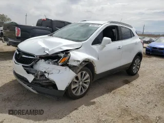 2018 Buick Encore Preferred with VIN KL4CJASB2JB592788, listed as a Copart auction lot 50363145 with 112,630 mi miles and Salvage Title. Bid and sale history available at DreamBid. Image 1.
