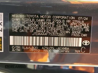 2025 Toyota Crown XLE with VIN JTDAAAAF7S3032651, listed as a Copart auction lot 43737025 with 14,812 mi miles and Salvage Title. Bid and sale history available at carsss.com. Image 14.