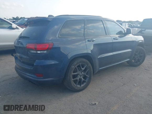 2020 Jeep Grand Cherokee Limited z VIN 1C4RJEBG3LC371068, wystawiony jako IAAI lot #42271503 z przebiegiem 43 347 mil mil oraz . Historia ofert i sprzedaży dostępna na DreamBid. Obrazek 4.
