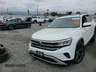2022 Volkswagen Atlas SE with VIN 1V2JR2CA6NC544260, listed as a Copart auction lot 53552205 with 29,991 mi miles and Salvage title. Bid and sale history available at DreamBid. Image 12.