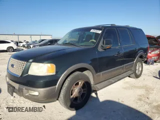 2003 Ford Expedition Eddie Bauer with VIN 1FMRU17W53LA29794, listed as a Copart auction lot 43948875 with 167,456 mi miles and Salvage Title. Bid and sale history available at carsss.com. Image 1.