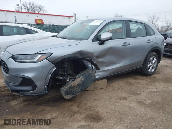 2024 Honda HR-V LX with VIN 3CZRZ2H35RM701709, listed as a IAAI auction lot 41741211 with 53,942 mi miles and . Bid and sale history available at DreamBid. Image 6.