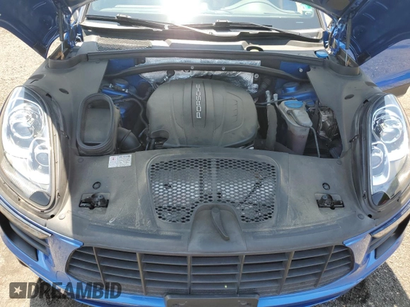 2017 Porsche Macan with VIN WP1AA2A50HLB09445, listed as a Copart auction lot 61902765 with 49,091 mi miles and Salvage title. Bid and sale history available at DreamBid. Image 12.