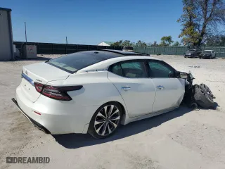 2023 Nissan Maxima Platinum with VIN 1N4AA6FV1PC504949, listed as a Copart auction lot 74627644 with 70,215 mi miles and Salvage Title. Bid and sale history available at carsss.com. Image 3.