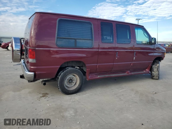 2003 Ford Econoline Cargo Recreational with VIN 1FDPE24L23HA30893, listed as a Copart auction lot 86729304 with 73,018 mi miles and Salvage Title. Bid and sale history available at DreamBid. Image 3.