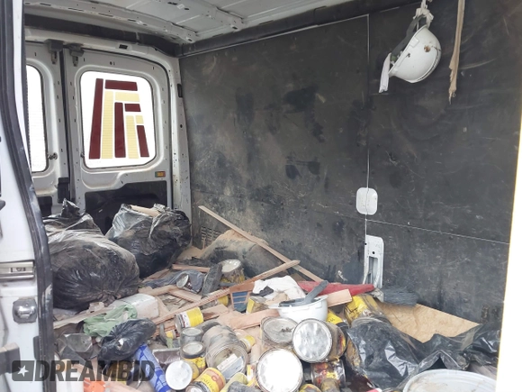 2021 Ford Transit Cargo with VIN 1FTBR1C87MKA12520, listed as a IAAI auction lot 41143999 with 88,943 mi miles and . Bid and sale history available at DreamBid. Image 8.