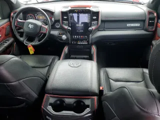 2020 Ram 1500 Rebel with VIN 1C6SRFLM1LN230872, listed as a Copart auction lot 55671585 with 97,202 mi miles and Salvage title. Bid and sale history available at DreamBid. Image 8.