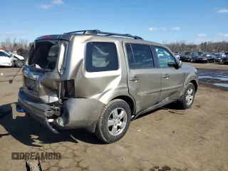 2011 Honda Pilot EX-L with VIN 5FNYF4H68BB047220, listed as a Copart auction lot 46145705 with 181,283 mi miles and Salvage Title. Bid and sale history available at carsss.com. Image 3.